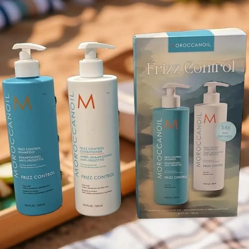 Moroccanoil Frizz Control Shampoo Conditioner 16.9 oz